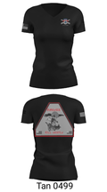 3-71 Cav 93669084 Women's Short Sleeve V-neck Shirt - 22