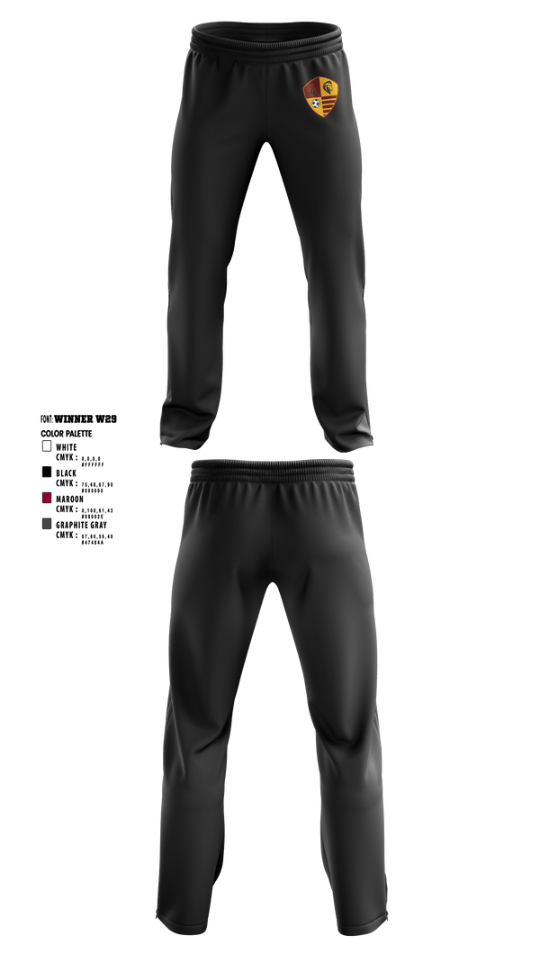 Sweatpants, Shadow Ridge High School Soccer, Men's Soccer, Teamtime, Team time, sublimation, custom sports apparel, team uniforms, spirit wear, spiritwear, sports uniforms, custom shirts, team store, custom team store, fundraiser sports, apparel fundraiser
