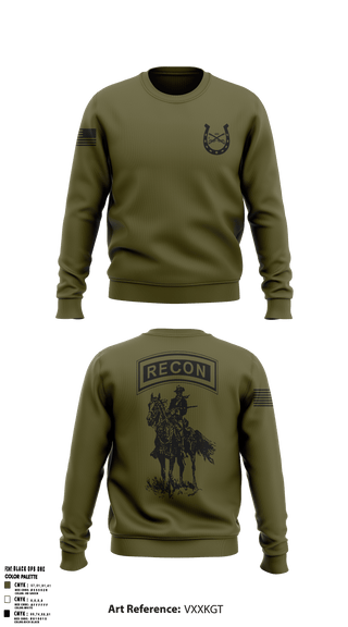 Crew Neck Sweatshirt, , National Guard, Teamtime, Team time, sublimation, custom sports apparel, team uniforms, spirit wear, spiritwear, sports uniforms, custom shirts, team store, custom team store, fundraiser sports, apparel fundraiser