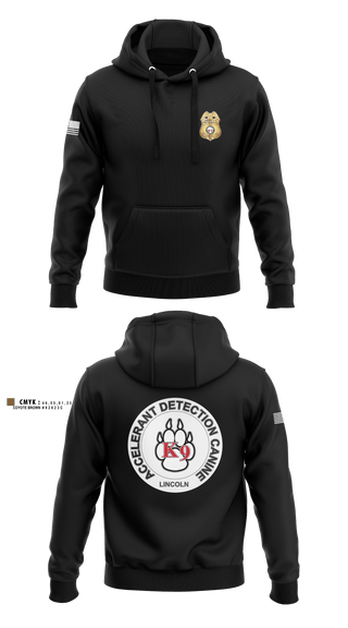 Hoodie, Stafford County Fire Marshal's Office, Fire Department, Teamtime, Team time, sublimation, custom sports apparel, team uniforms, spirit wear, spiritwear, sports uniforms, custom shirts, team store, custom team store, fundraiser sports, apparel fundraiser