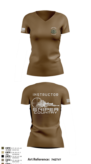 Women's Short Sleeve Vneck Shirt, Sniper, Police, Teamtime, Team time, sublimation, custom sports apparel, team uniforms, spirit wear, spiritwear, sports uniforms, custom shirts, team store, custom team store, fundraiser sports, apparel fundraiser