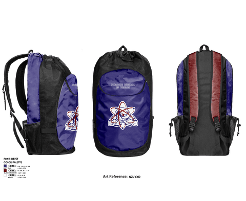Gear Bag, SYRACUSE ACADEMY, Men's Soccer, Teamtime, Team time, sublimation, custom sports apparel, team uniforms, spirit wear, spiritwear, sports uniforms, custom shirts, team store, custom team store, fundraiser sports, apparel fundraiser