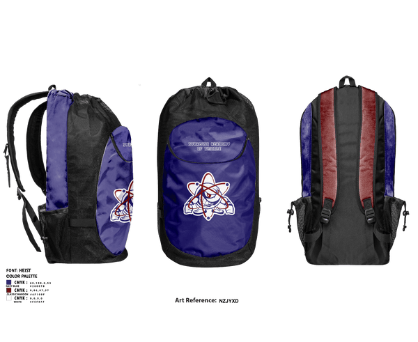 Gear Bag, SYRACUSE ACADEMY, Men's Soccer, Teamtime, Team time, sublimation, custom sports apparel, team uniforms, spirit wear, spiritwear, sports uniforms, custom shirts, team store, custom team store, fundraiser sports, apparel fundraiser