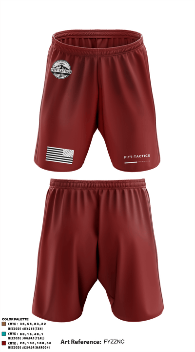 505th EN BN 61508581 Athletic Shorts With Pockets - 3