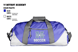 Duffle Bag, Hamilton High School Soccer, Men's Soccer, Teamtime, Team time, sublimation, custom sports apparel, team uniforms, spirit wear, spiritwear, sports uniforms, custom shirts, team store, custom team store, fundraiser sports, apparel fundraiser
