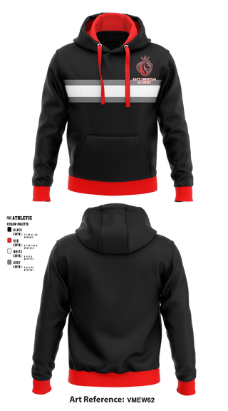 Hoodie, Katy Christian Academy, Spirit Store, Teamtime, Team time, sublimation, custom sports apparel, team uniforms, spirit wear, spiritwear, sports uniforms, custom shirts, team store, custom team store, fundraiser sports, apparel fundraiser