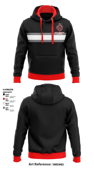 Katy Christian Academy 19553066 Hoodie - 1
