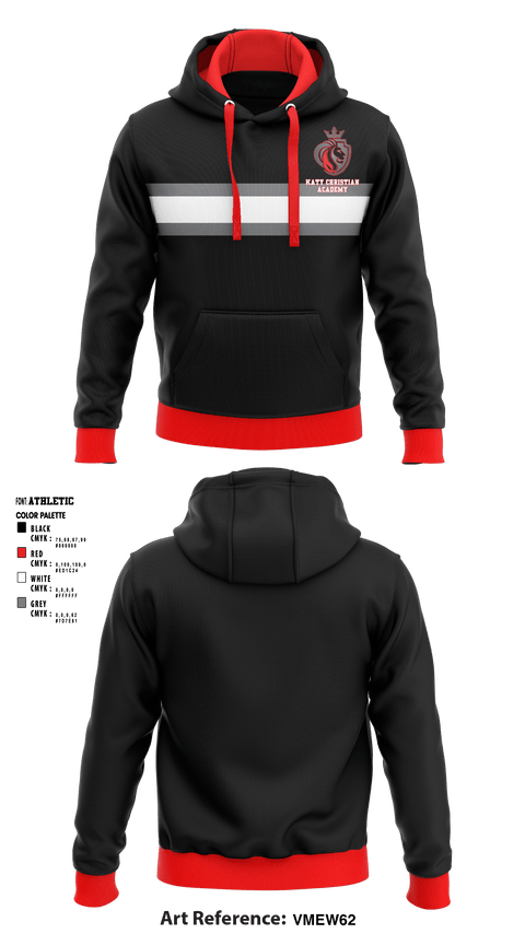 Hoodie, Katy Christian Academy, Spirit Store, Teamtime, Team time, sublimation, custom sports apparel, team uniforms, spirit wear, spiritwear, sports uniforms, custom shirts, team store, custom team store, fundraiser sports, apparel fundraiser