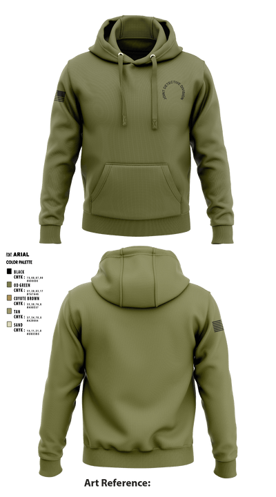 Bingham County Sheriff 36858547 Hoodie - 2