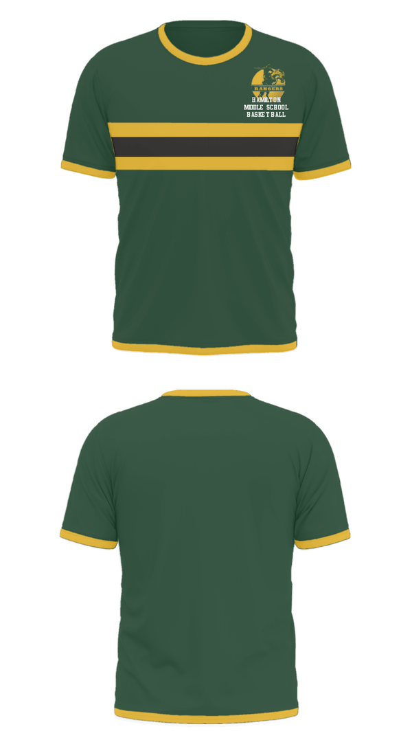 Short Sleeve Performance Shirt, Hamilton Middle School Basketball, Women's Basketball, Teamtime, Team time, sublimation, custom sports apparel, team uniforms, spirit wear, spiritwear, sports uniforms, custom shirts, team store, custom team store, fundraiser sports, apparel fundraiser