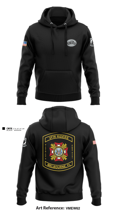 VFW Post 8191 13144984 Hoodie - 3