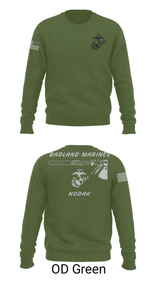Crew Neck Sweatshirt, , Marines, Teamtime, Team time, sublimation, custom sports apparel, team uniforms, spirit wear, spiritwear, sports uniforms, custom shirts, team store, custom team store, fundraiser sports, apparel fundraiser