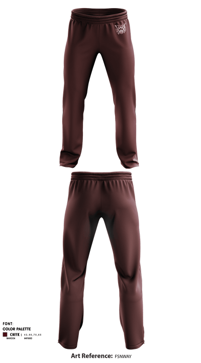 West Bridgewater High School Volleyball 90318455 Sweatpants - 1