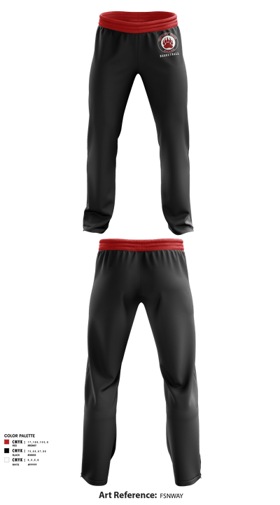 West Oso High School 66849421 Sweatpants - 1