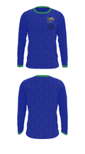Martin County High School Women's Basketball 72378033 Long Sleeve Performance Shirt - 36