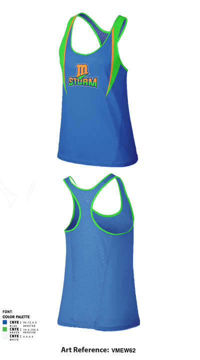 Storm Track & Field 46141065 Women's Track Singlet - 4