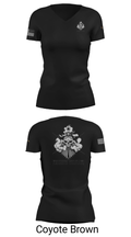 744 Night Train 26449981 Women's Short Sleeve V-neck Shirt - 20