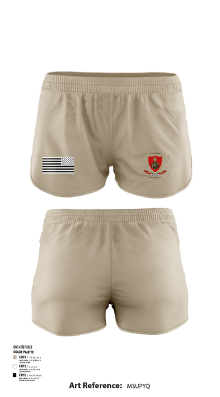 Women's Shorts, , Army, Teamtime, Team time, sublimation, custom sports apparel, team uniforms, spirit wear, spiritwear, sports uniforms, custom shirts, team store, custom team store, fundraiser sports, apparel fundraiser