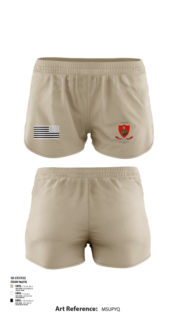 Women's Shorts, , Army, Teamtime, Team time, sublimation, custom sports apparel, team uniforms, spirit wear, spiritwear, sports uniforms, custom shirts, team store, custom team store, fundraiser sports, apparel fundraiser