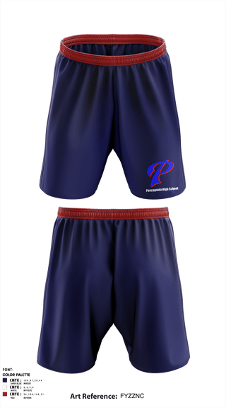 Athletic Shorts With Pockets, Pascagoula High School, Spirit Store, Teamtime, Team time, sublimation, custom sports apparel, team uniforms, spirit wear, spiritwear, sports uniforms, custom shirts, team store, custom team store, fundraiser sports, apparel fundraiser