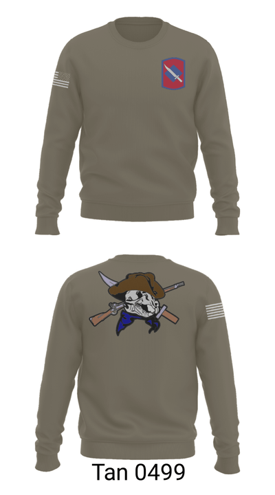 2-153 Infantry Battalion, Intel Section/S2 58885327 Crew Neck Sweatshirt - 11