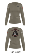 1/503 Snipers 39758046 Women's Long Sleeve V-neck Shirt - 40