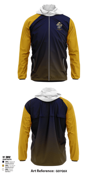 Windbreaker, Christ'S Household Of Faith High School, Spirit Store, Teamtime, Team time, sublimation, custom sports apparel, team uniforms, spirit wear, spiritwear, sports uniforms, custom shirts, team store, custom team store, fundraiser sports, apparel fundraiser
