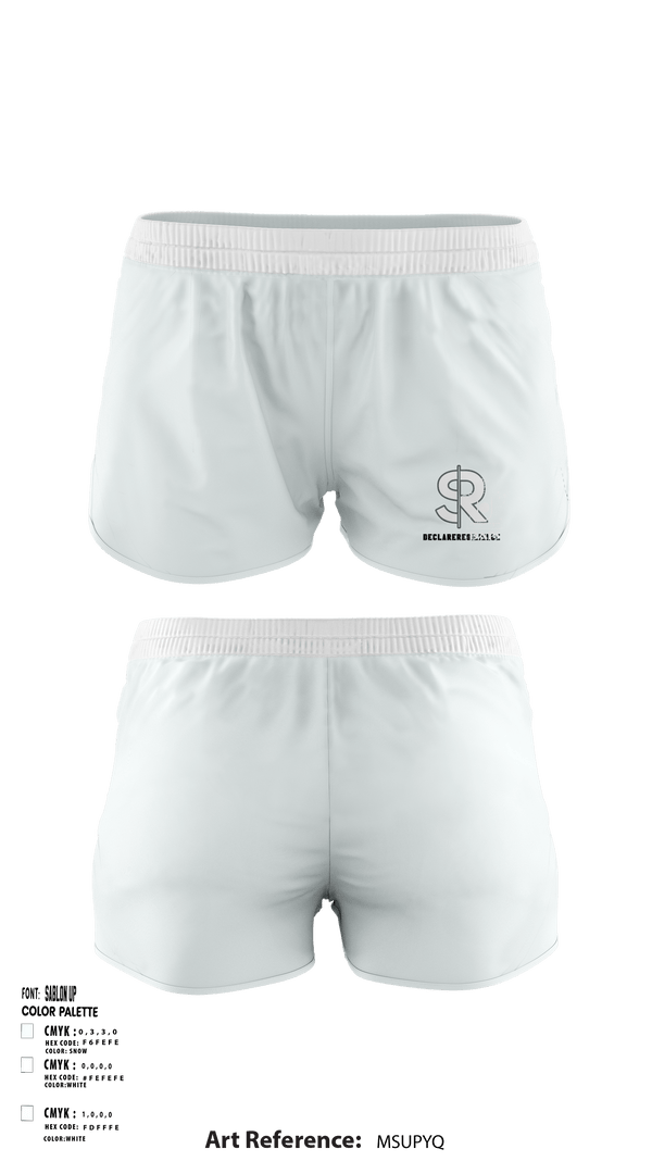 Ranger Panties, Declareresilience, , Teamtime, Team time, sublimation, custom sports apparel, team uniforms, spirit wear, spiritwear, sports uniforms, custom shirts, team store, custom team store, fundraiser sports, apparel fundraiser