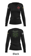 19th Engineer Battalion Aid Station 54166151 Women's Long Sleeve V-neck Shirt - 39
