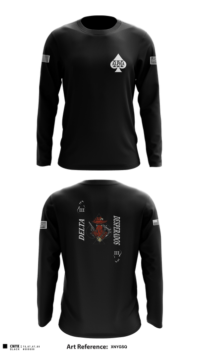 Desperados 35479259 Long Sleeve Performance Shirt - 2