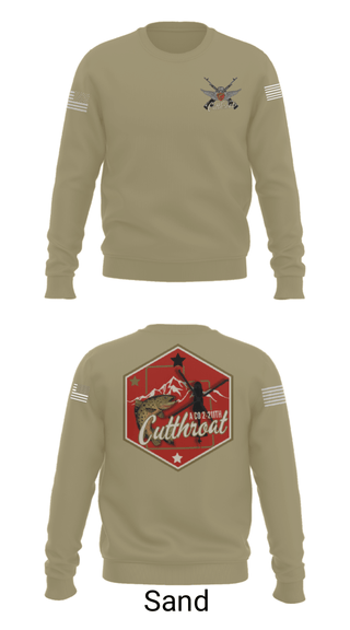 Crew Neck Sweatshirt, , Army, Teamtime, Team time, sublimation, custom sports apparel, team uniforms, spirit wear, spiritwear, sports uniforms, custom shirts, team store, custom team store, fundraiser sports, apparel fundraiser