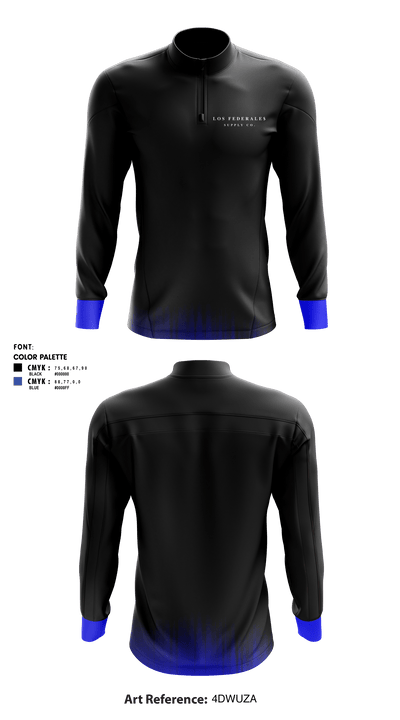 Los Federale$ 87251828 Quarter Zip Jacket - 1