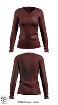 NETTTS 23897188 Women's Long Sleeve V-neck Shirt - 1