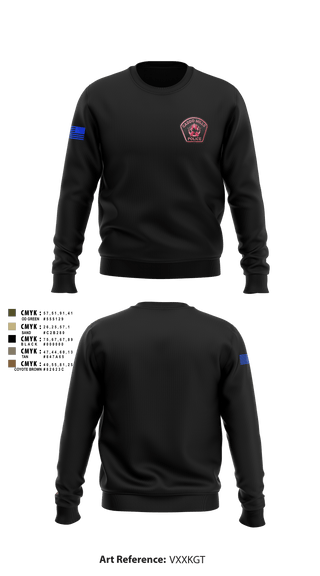 Crew Neck Sweatshirt, , Police, Teamtime, Team time, sublimation, custom sports apparel, team uniforms, spirit wear, spiritwear, sports uniforms, custom shirts, team store, custom team store, fundraiser sports, apparel fundraiser
