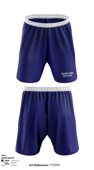Athletic Shorts With Pockets, Richard T Stank Middle School, Spirit Store, Teamtime, Team time, sublimation, custom sports apparel, team uniforms, spirit wear, spiritwear, sports uniforms, custom shirts, team store, custom team store, fundraiser sports, apparel fundraiser