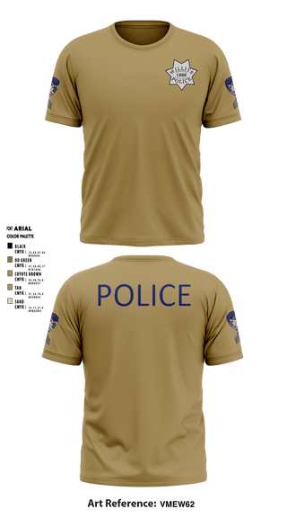 Short Sleeve Performance Shirt, Willits Little Lake JRTF, Police, Teamtime, Team time, sublimation, custom sports apparel, team uniforms, spirit wear, spiritwear, sports uniforms, custom shirts, team store, custom team store, fundraiser sports, apparel fundraiser