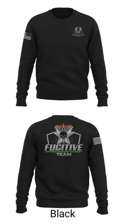 Fugitive apprehension street team 48139559 Crew Neck Sweatshirt - 18