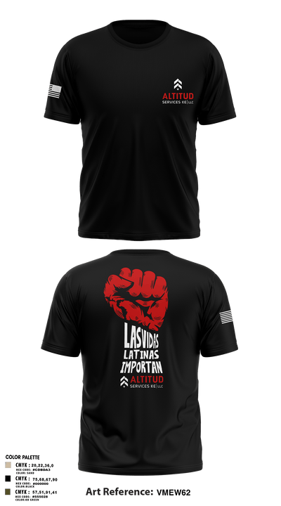 Altitud Services 64389490 Short Sleeve Performance Shirt - 3