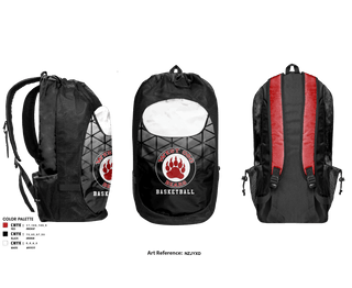 Gear Bag, West Oso High School, Men's Basketball, Teamtime, Team time, sublimation, custom sports apparel, team uniforms, spirit wear, spiritwear, sports uniforms, custom shirts, team store, custom team store, fundraiser sports, apparel fundraiser