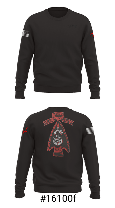 HHC snipers 6053450 Crew Neck Sweatshirt - 7