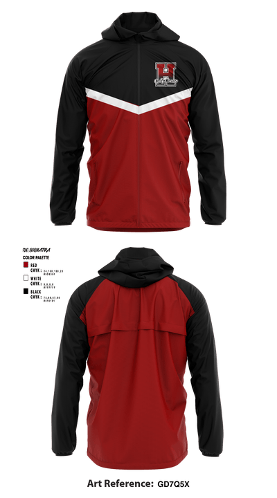 Gulf Coast Heat Cheer 61214724 Windbreaker - 1