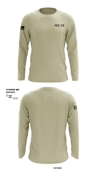 Long Sleeve Performance Shirt, FOX CO, Marines, Teamtime, Team time, sublimation, custom sports apparel, team uniforms, spirit wear, spiritwear, sports uniforms, custom shirts, team store, custom team store, fundraiser sports, apparel fundraiser