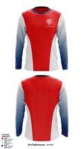 Butler High School Bowling 18050796 Long Sleeve Performance Shirt - 28