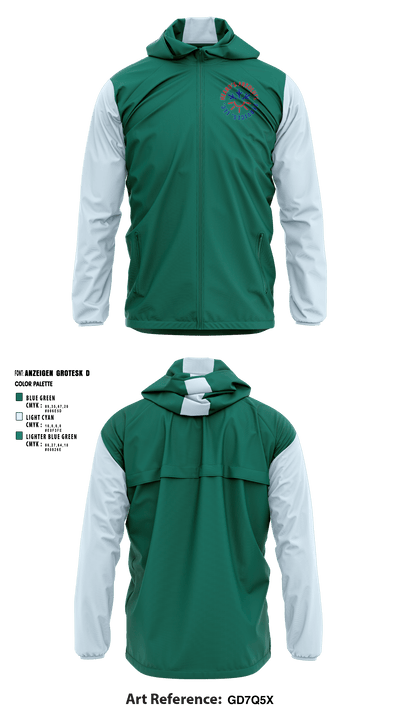 Heard’s Absolute Services, LLC. 69093563 Windbreaker - 1