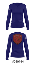 Mid-Columbia Strike Team 42848271 Women's Long Sleeve V-neck Shirt - 37