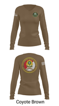 Second Armored Cavalry Regiment 2069337 Women's Long Sleeve V-neck Shirt - 38