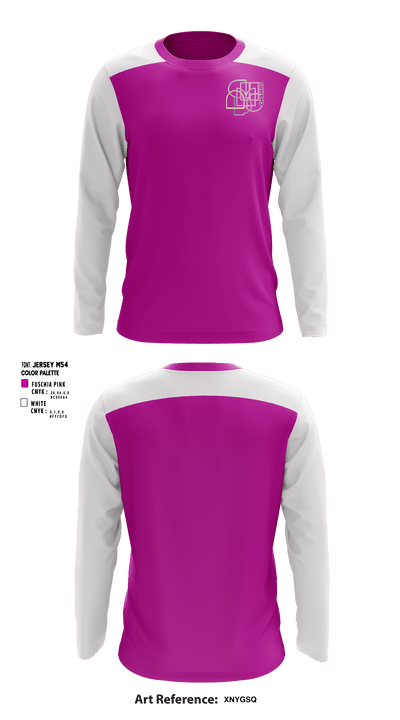 Champs Charter High School Of The Arts-Multimedia And Performing 81178762 Long Sleeve Performance Shirt - 1