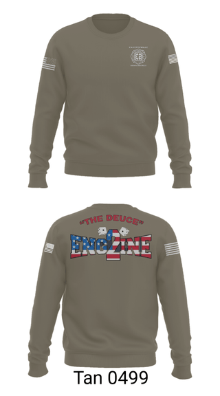Crew Neck Sweatshirt, , Fire Department, Teamtime, Team time, sublimation, custom sports apparel, team uniforms, spirit wear, spiritwear, sports uniforms, custom shirts, team store, custom team store, fundraiser sports, apparel fundraiser