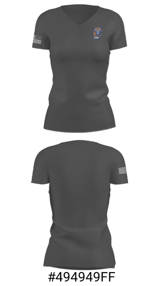 Women's Short Sleeve Vneck Shirt, Chilton County High School Band, Spirit Store, Teamtime, Team time, sublimation, custom sports apparel, team uniforms, spirit wear, spiritwear, sports uniforms, custom shirts, team store, custom team store, fundraiser sports, apparel fundraiser