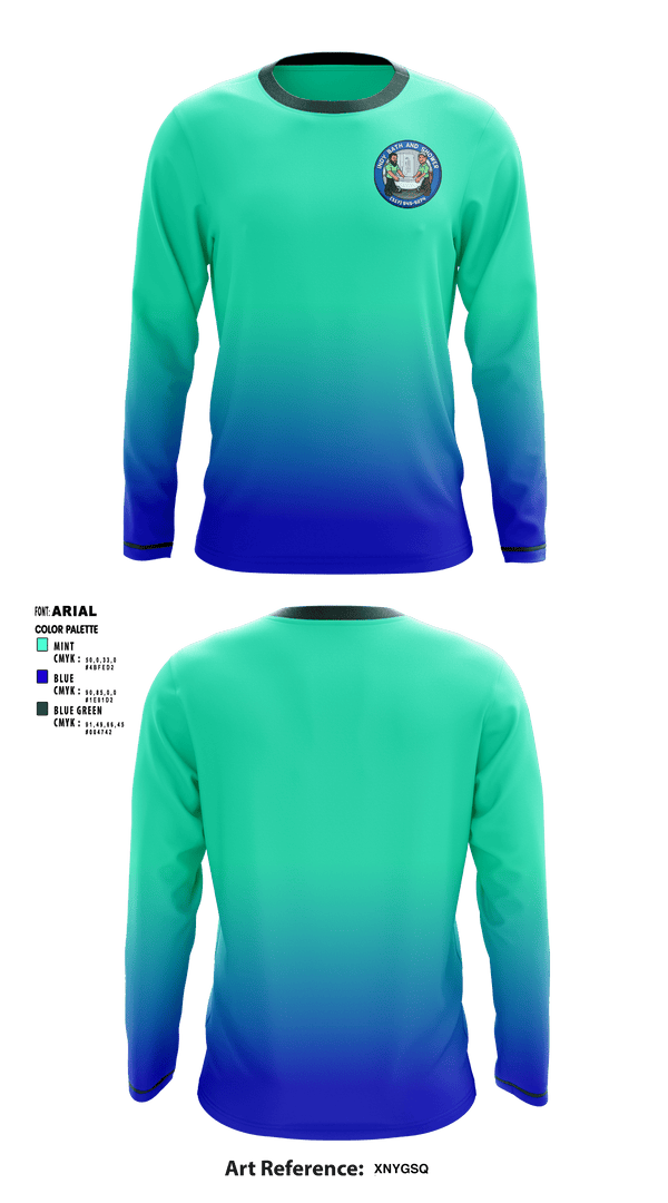 Long Sleeve Performance Shirt, Indy bath and shower, , Teamtime, Team time, sublimation, custom sports apparel, team uniforms, spirit wear, spiritwear, sports uniforms, custom shirts, team store, custom team store, fundraiser sports, apparel fundraiser
